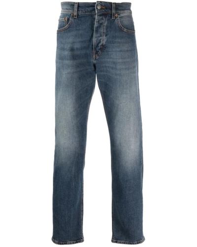Haikure Hem03071ds081 pantaloni jeans - Blu