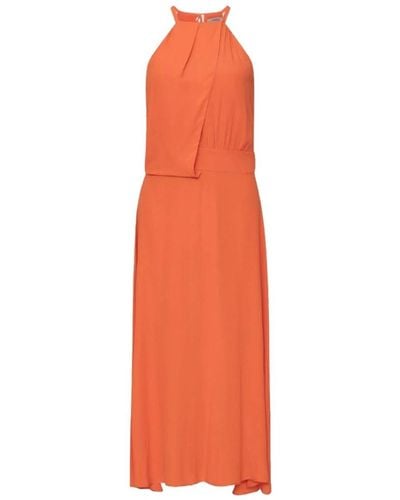 Marella Midi Dresses - Orange