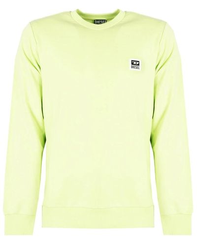 DIESEL Sweatshirts - Gelb