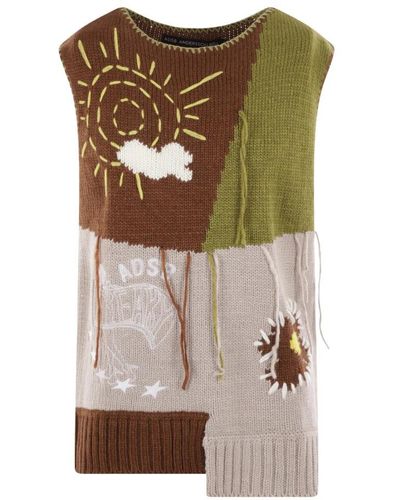 ANDERSSON BELL Sleeveless Knitwear - Brown