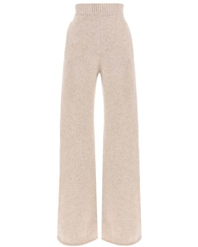 Dolce & Gabbana Trousers > wide trousers - Neutre