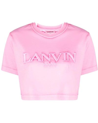 Lanvin T-shirts und polos - Pink
