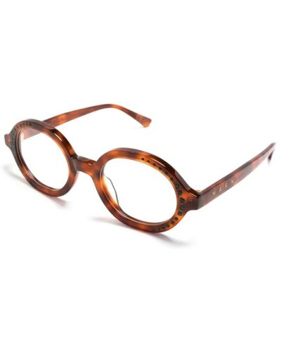 Marni Glasses - Brown