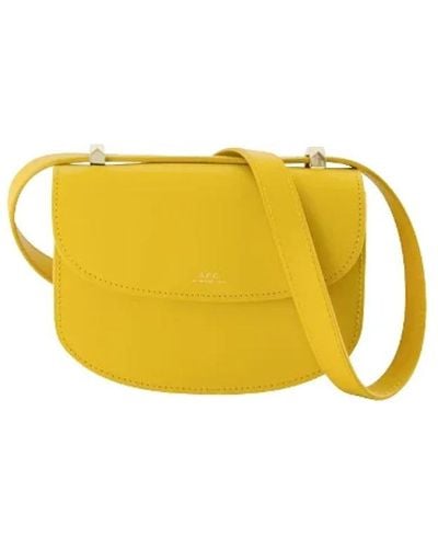 A.P.C. Cross Body Bags - Yellow