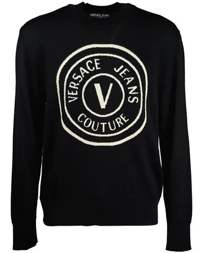 Versace Tricots 73gafm03cm01ak42 - Noir