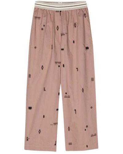 Alysi Wide Trousers - Pink