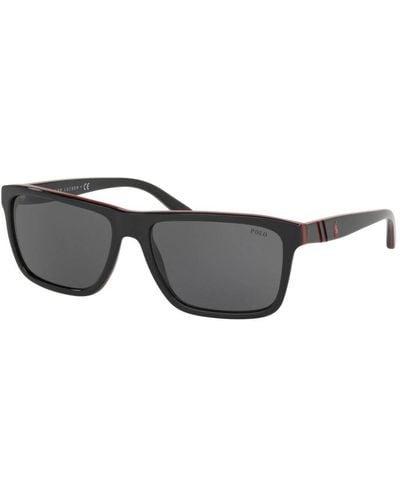 Ralph Lauren Ph 4153 sonnenbrille, schwarz/grau