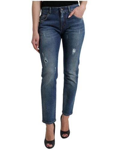 Dolce & Gabbana Slim-fit jeans - Blau