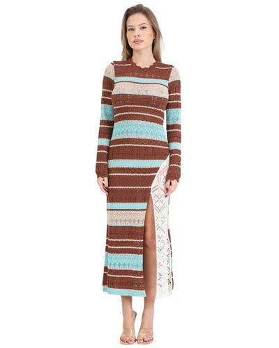 Akep Dresses > day dresses > knitted dresses - Rouge