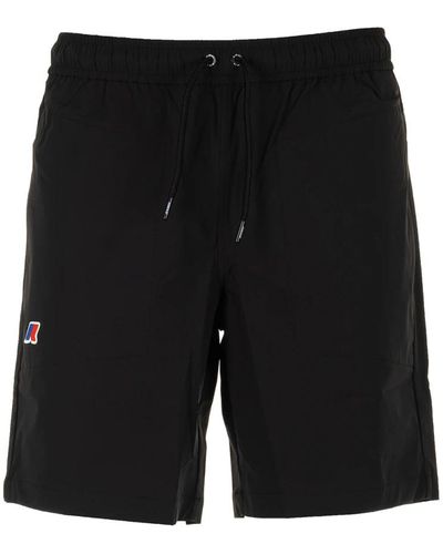 K-Way Casual Shorts - Black