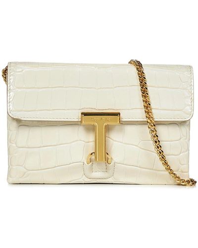 Tom Ford Cross Body Bags - Natural