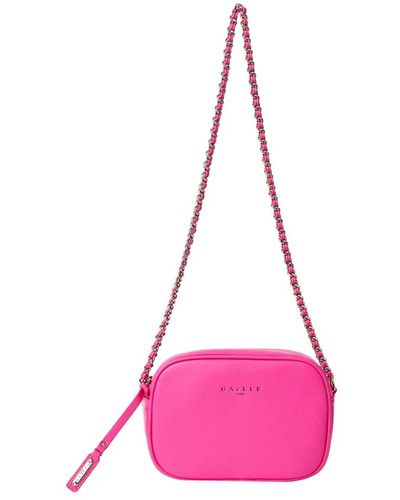 Gaelle Paris Rosa schultertasche - femininer stil - Pink
