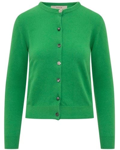 Jucca Cardigan sweater - Verde