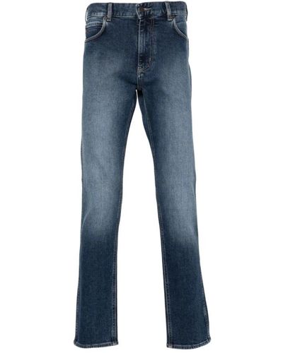 Emporio Armani Slim-Fit Jeans - Blue