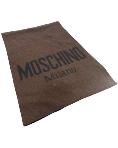 Moschino Winter Scarves - Brown