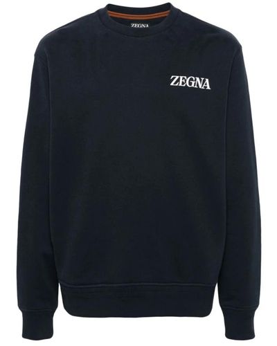 Zegna Sweatshirts - Blau