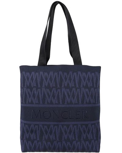 Moncler Tote Bags - Blue