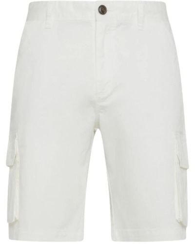 Sun 68 Casual Shorts - White