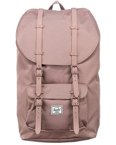 Herschel Supply Co. Rucksack rucksack little america backpacks mit reißverschluss - Pink