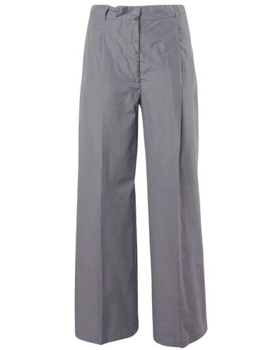 Mauro Grifoni Wide Trousers - Grey