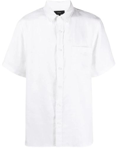 Vince Short Sleeve Shirts - White