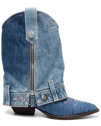 Ash Shoes > boots > cowboy boots - Bleu