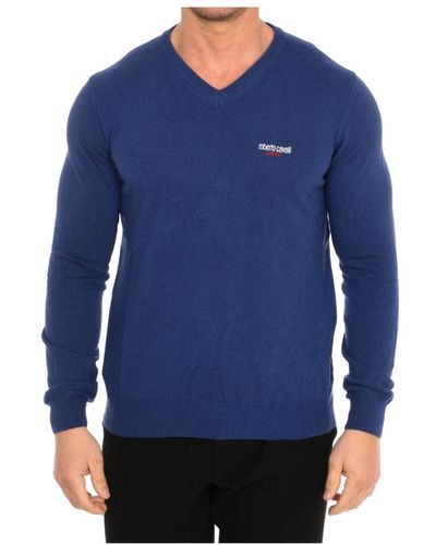 Roberto Cavalli Sweatshirts - Blau