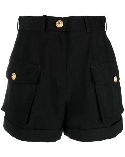 Balmain Shorts > short shorts - Noir