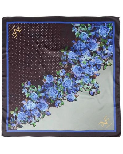 19V69 Italia by Versace Accessories > scarves > silky scarves - Bleu