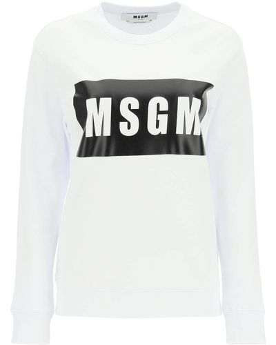 トップス レア☆MSGM モックネック スウェット ブラック レッド 20aw