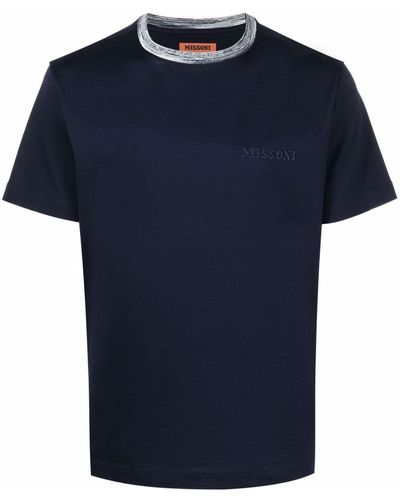 Missoni T-shirts And Polos - Blue