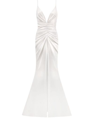 Millà Chic Mermaid Maxi Dress - White
