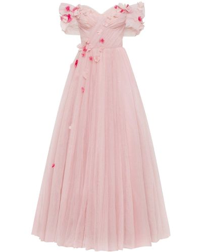Millà Tulle Princess-Like Dress - Pink