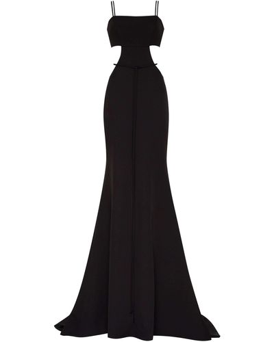 Millà Casual Side Cut Out Maxi Dress - Black