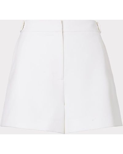 MILLY Aria Cady Button Shorts - Multicolor