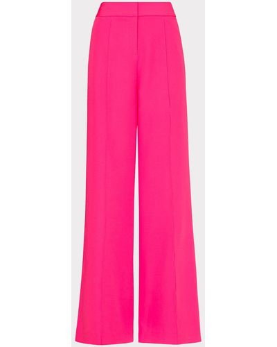 MILLY Nash Cady Pants - Pink