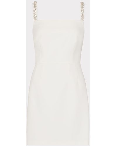 MILLY Adella Cady Mini Dress - White