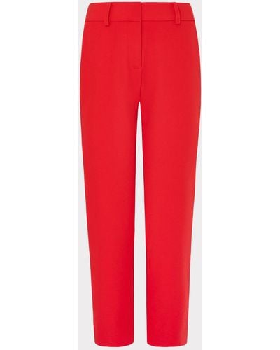 MILLY Nicola Cady Pants - Red