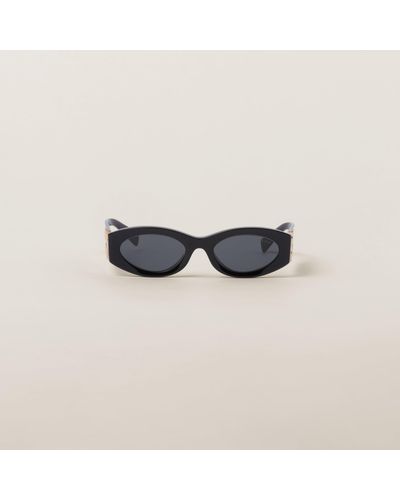 Miu Miu Miu Glimpse Sunglasses - Black