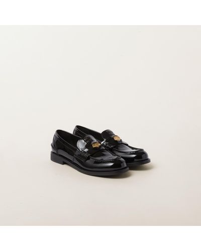 Miu Miu Loafers and moccasins for Women | Online Sale up to 37% off | Lyst