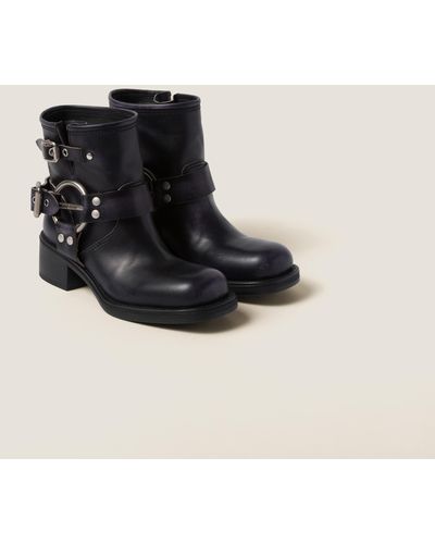 Miu Miu Ankle boots for Women | Online Sale up to 62% off | Lyst