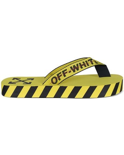 Off-White c/o Virgil Abloh Flip Flops - Yellow