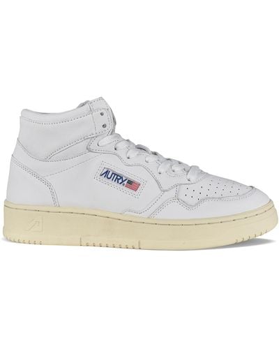 Autry Sneakers Medalist Mid - Bianco