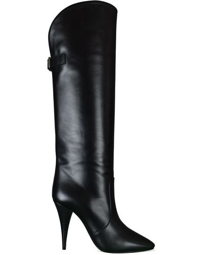 Saint Laurent Harper Boots - Black