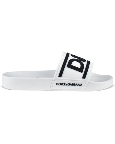 Dolce & Gabbana Sandalias - Blanco
