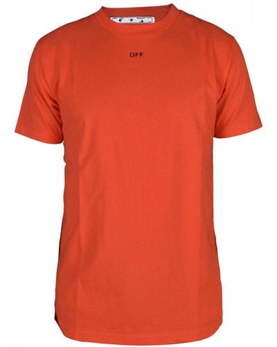 Off-White c/o Virgil Abloh T-shirt - Arancione