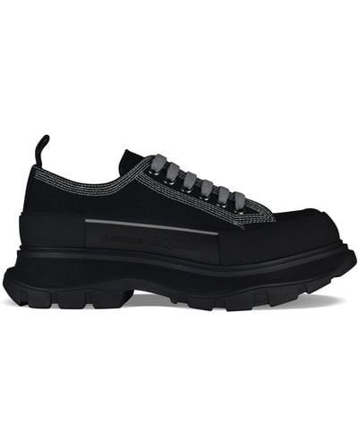 Alexander McQueen Sneakers Tread Slick - Negro