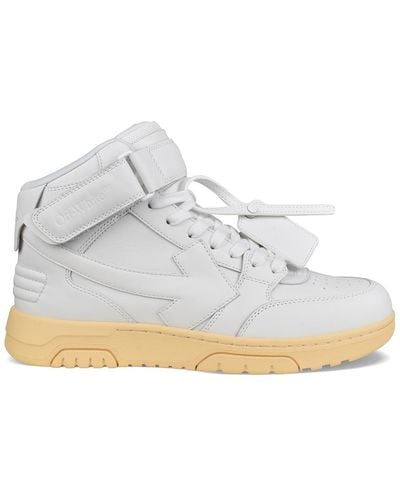 Off-White c/o Virgil Abloh Sneakers Mid Out of Office - Bianco
