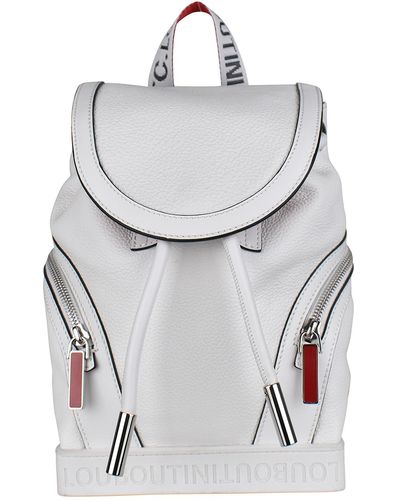 Christian Louboutin Sac à dos Explorafunk petit - Gris