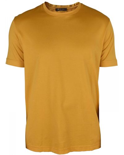 Loro Piana Camiseta - Amarillo